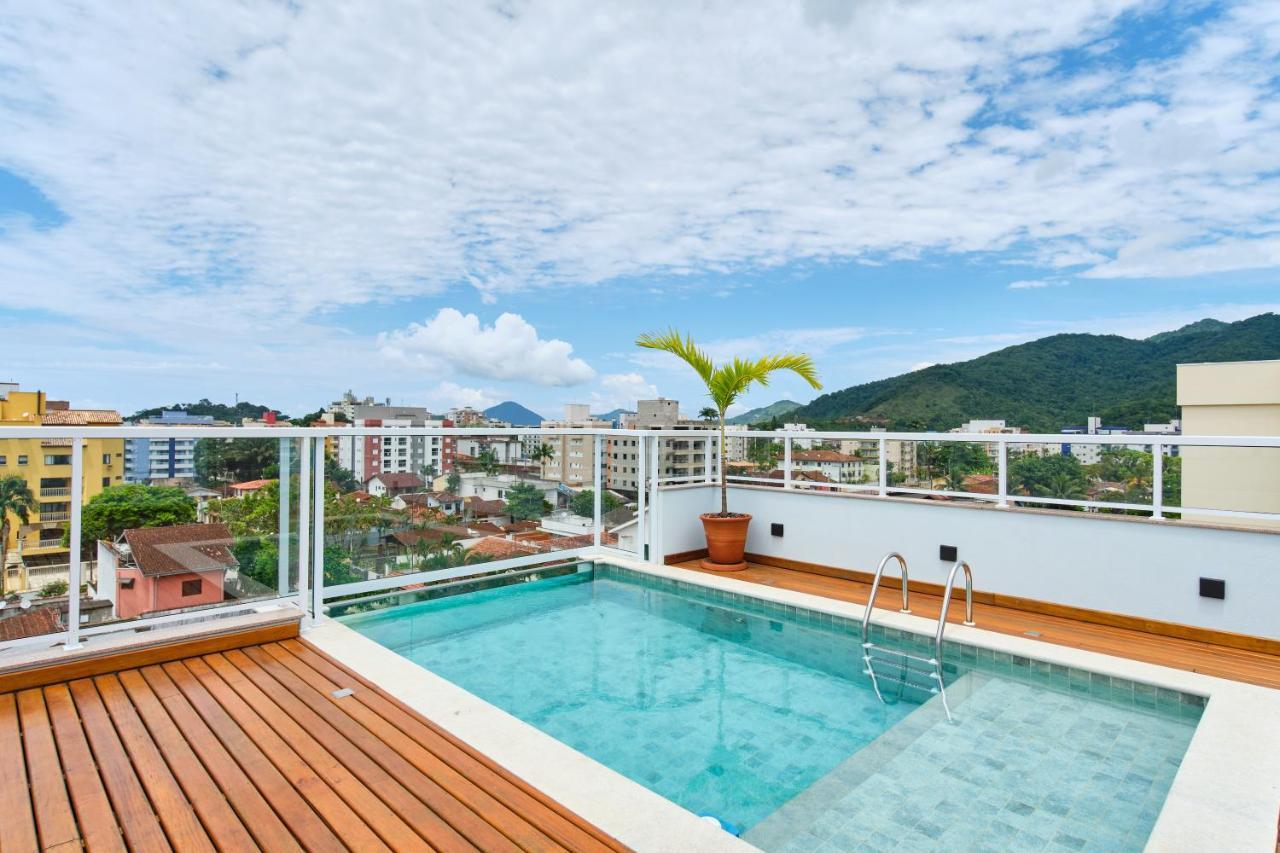 Orla Ubatuba 300 Metros - Ar Condicionado, Varanda Gourmet Buitenkant foto
