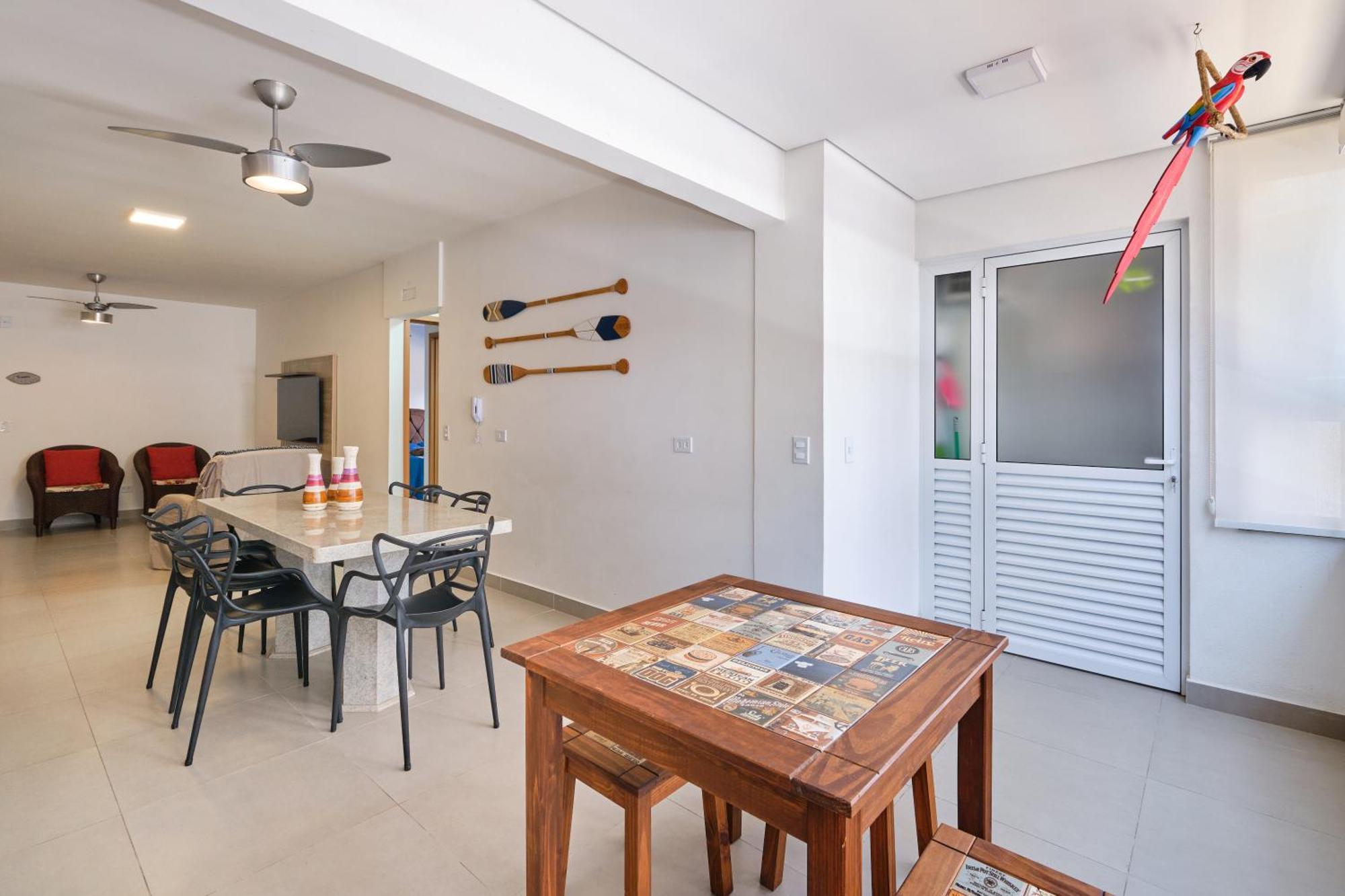 Orla Ubatuba 300 Metros - Ar Condicionado, Varanda Gourmet Buitenkant foto